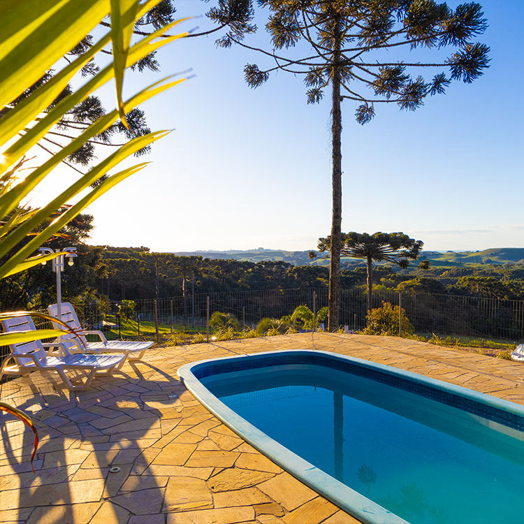 Piscina com vista